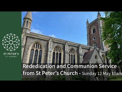 Rededication and Communion Service with Bishop Jane from St Peter's on ...