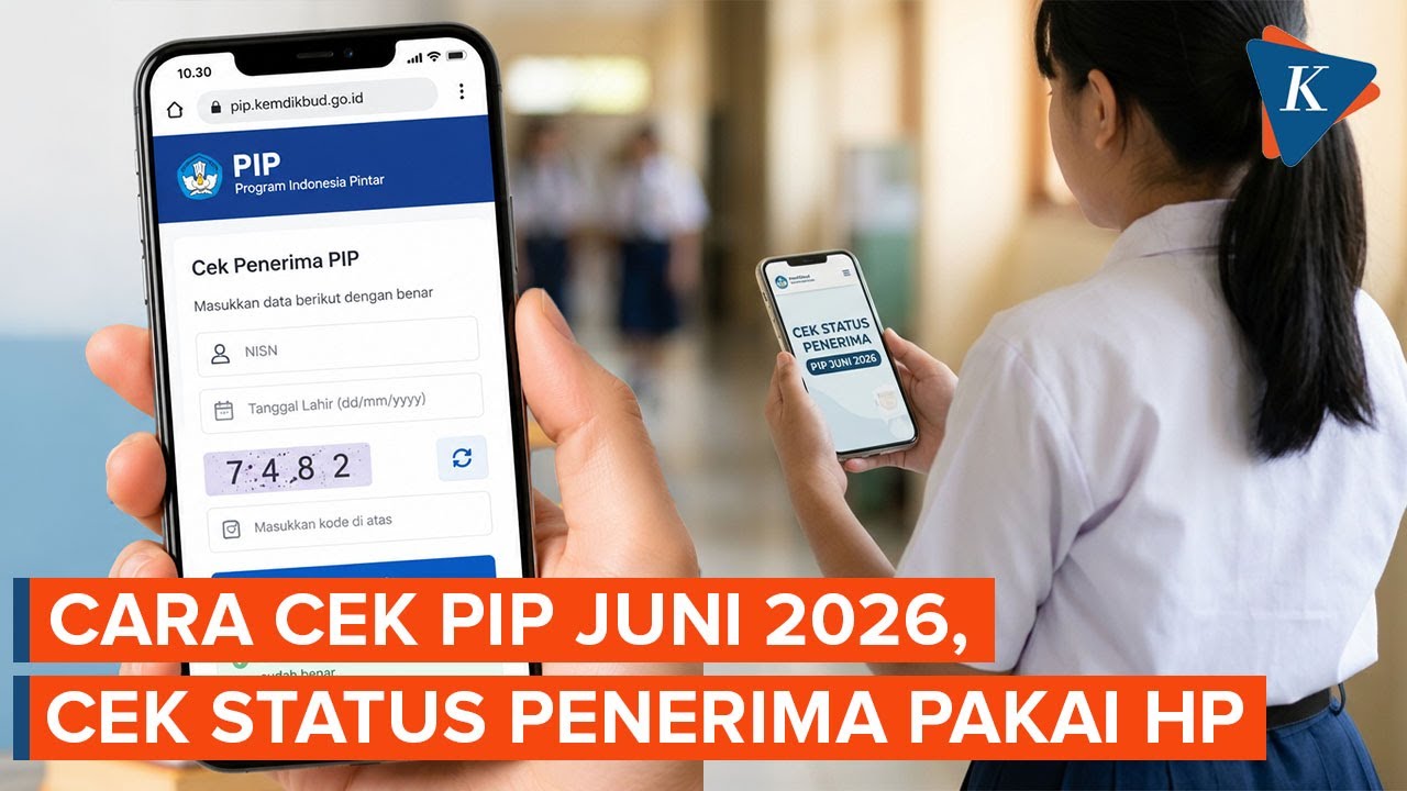 Cara Cek PIP Juni 2026 Pakai HP, Cek Status Penerima da… — Transcript