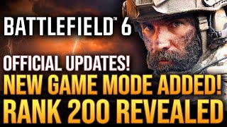 Battlefield 6 - New Mode Added! Rank 200 Details and All New Updates!