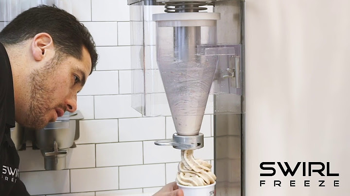 Swirl Freeze Machine