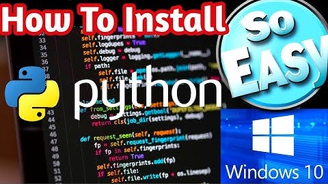 How to Install Python 3.12 Latest Version on Windows 10 | Downloading Python for Coding | Tutorial