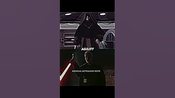 Count Dooku Vs Darth sidious #starwars #vs #1v1 #shorts #ahsokaseries #edit