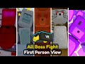 ALL BOSS FIGHT In  First Person View SUPER BEAR ADVENTURE