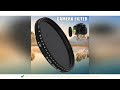 Adjustable Fader Variable ND Filter ND2 to ND400 Neutral Density for Camera Lens filtro nd 37/43/46/
