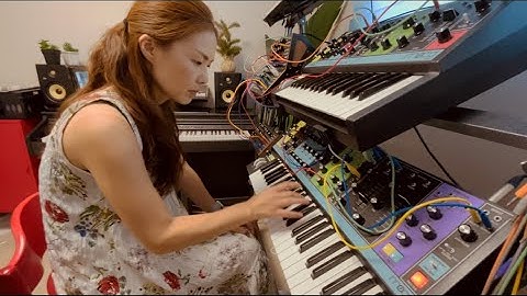 MongKencO - live jam with Moogs (Moog Matriarch, Grandmother, Mother 32, Dfam, and Subharmonicon)