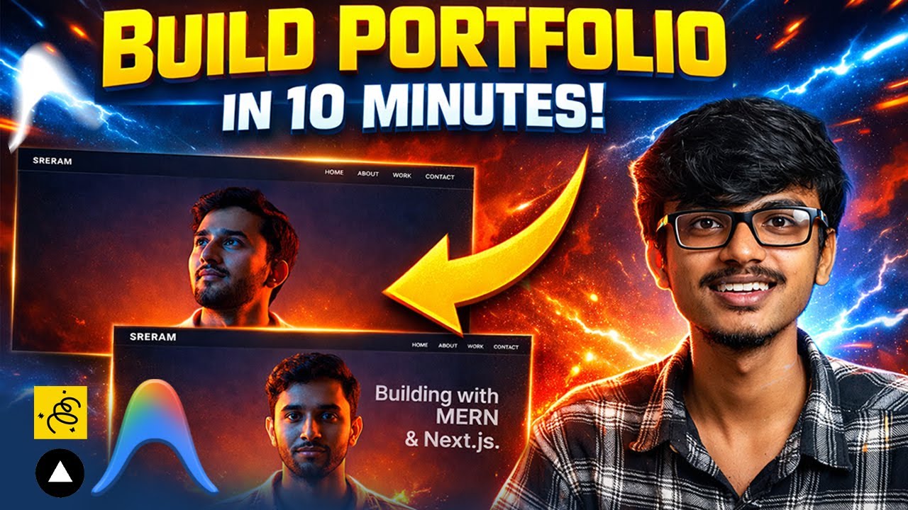 How to make Award Winning Scroll Animation Portfolio in Tamil Using Antigravity