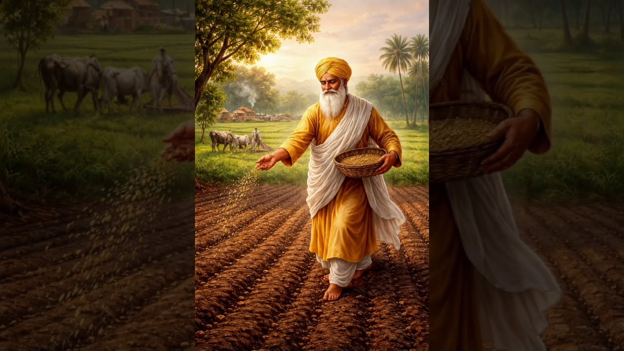 गुरु नानक जी की खेती 