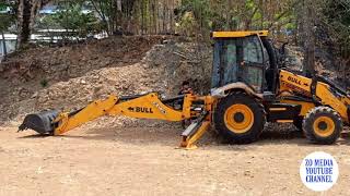 BULL BACKHOE LOADER HD96, BULL EASY CONTROL, BULL BATERFLY STABILIZER