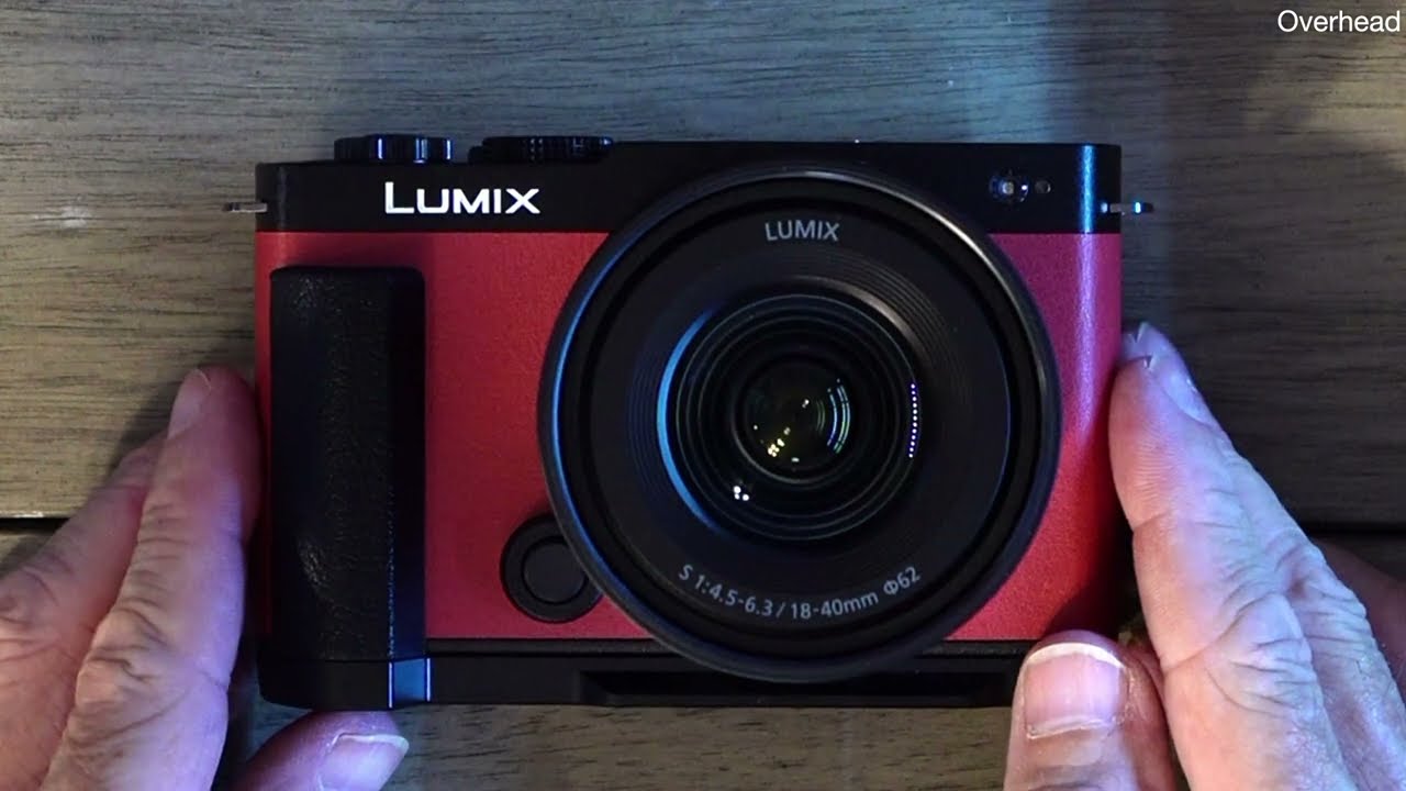 Panasonic S9 Crimson Red Camera Accessories & Firmware Update 