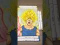 How to draw Goku SSJ! 🟡🔵