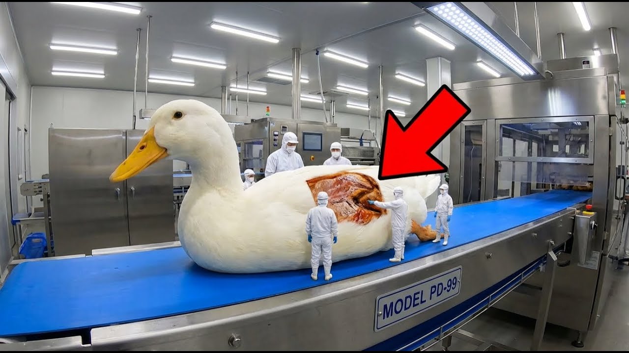 Peking Duck Factory Line: Air-Drying Rooms, Basting & High-Heat Crispy Skin Process