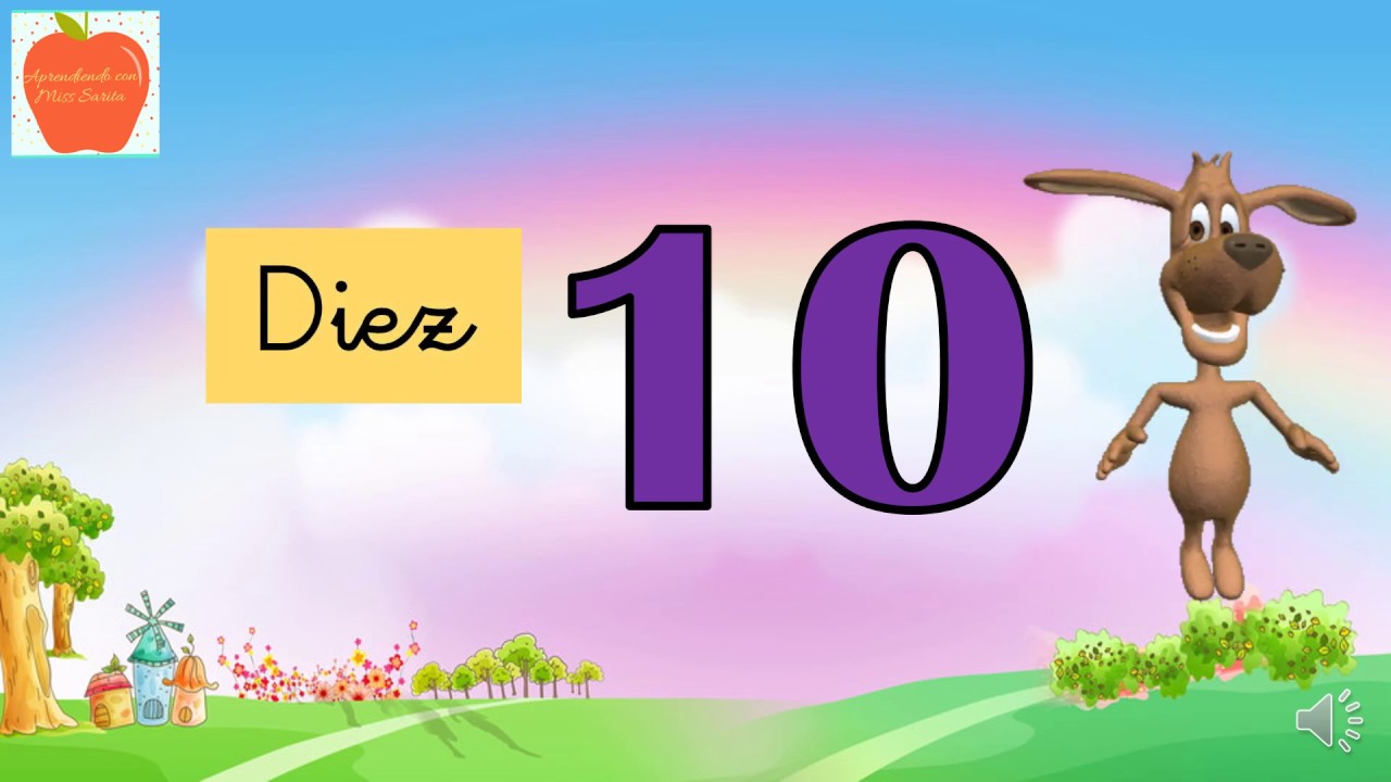 LOS NÚMEROS DEL 10 AL 20 - YouTube