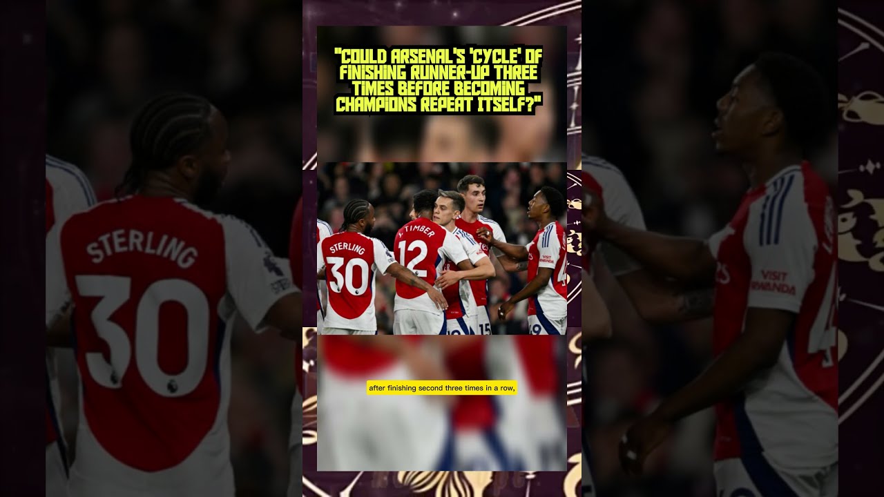 Could Arsenal S Cycle Of Finishing Runner Up Three Times Before Becoming Champions Repeat Itself 
