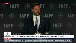 Watch Vp Vance Celebrates Firefighters And The Trump Administrations Support For Them - 030926