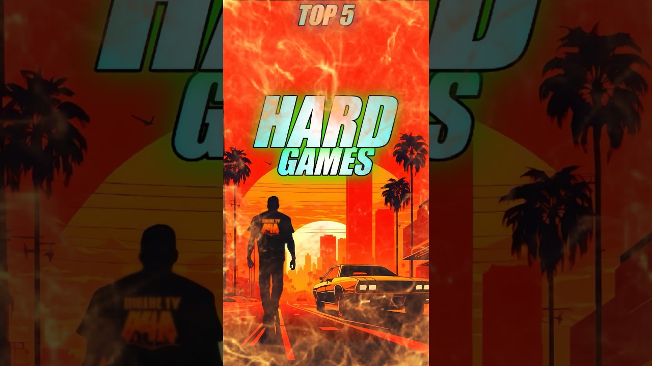 Top 5 Hardest Games you should once a try in 2024 || 