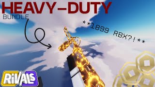 HEAVY-DUTY BUNDLE IN ROBLOX RIVALS!!! #roblox #rivals #gamepass #heavyduty