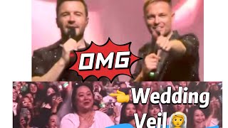 Download Lagu Westlife spots a wedding veil wearing fan and sings for her!  MP3