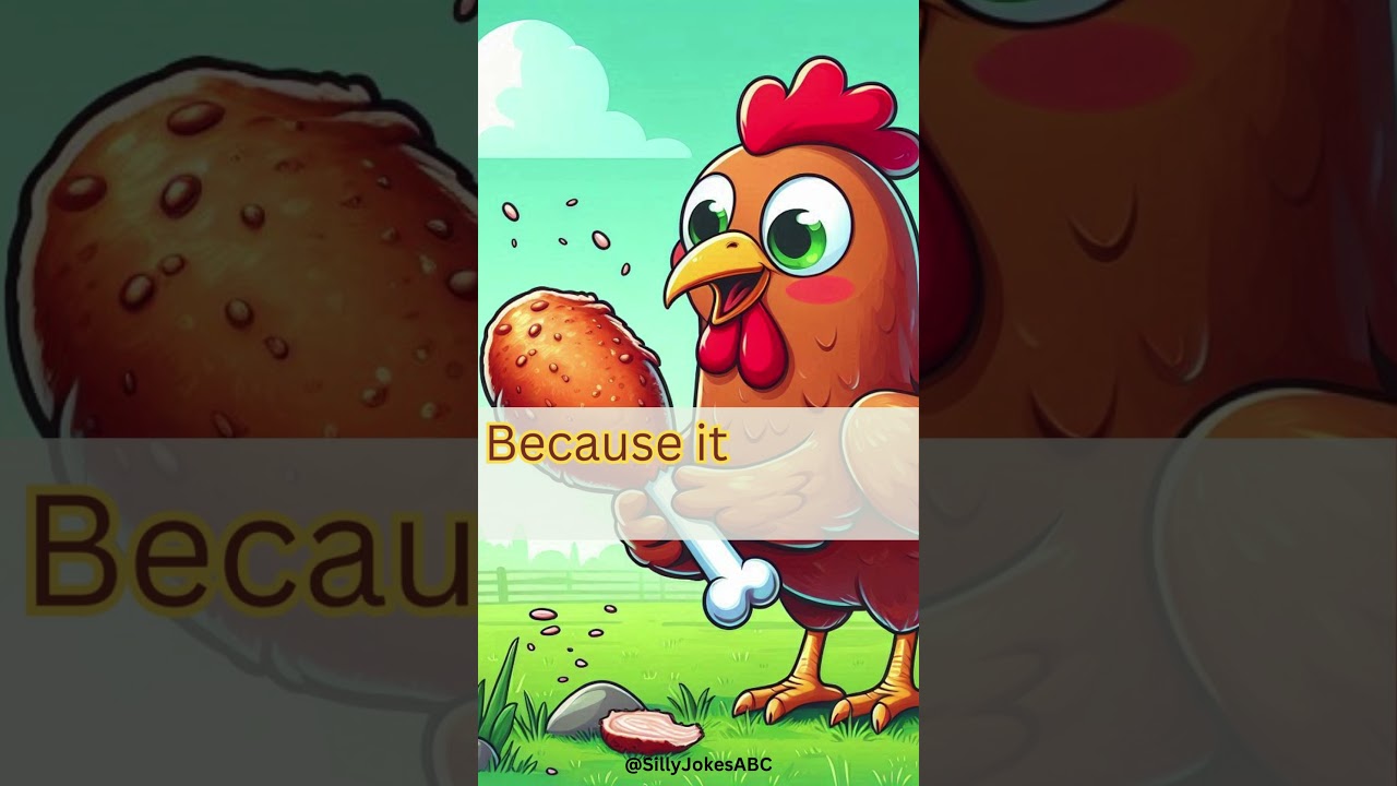 Why Did The Chicken Join The Band? 😆 