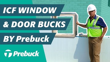 ICF Window & Door Bucks by Prebuck