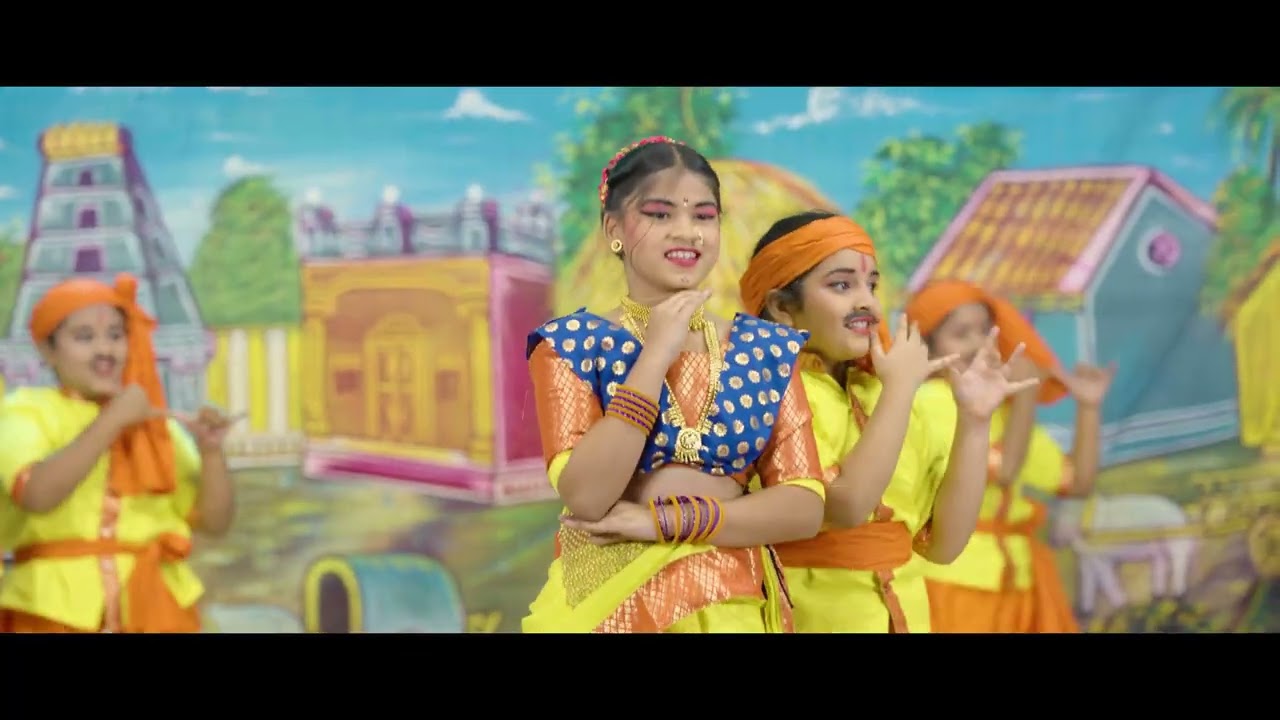 Apoorva School 25th Annual Day 2025 14. Amba Baje Lago (III - V )