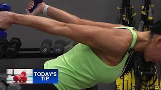 Fitness tip: Tricep press