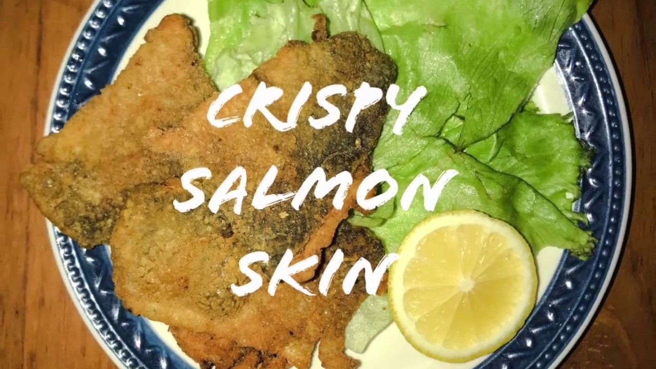 CARA MEMBUAT CRISPY SALMON SKIN 