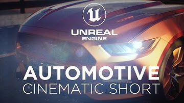 Ford Mustang GT in full throttle action | Unreal Engine