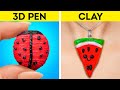 Fantastic Polymer Clay And 3D Pen Crafts