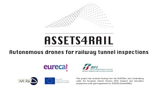 Assets4Rail - Autonomous drones for railway tunnel inspections