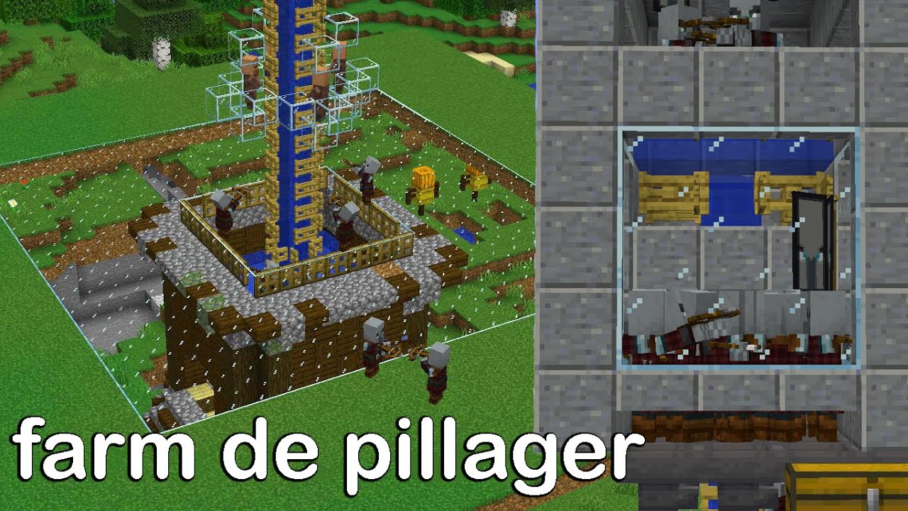 COMO FAZER A FARM DE PILLAGER DO VINICCIUS 13 YouTube