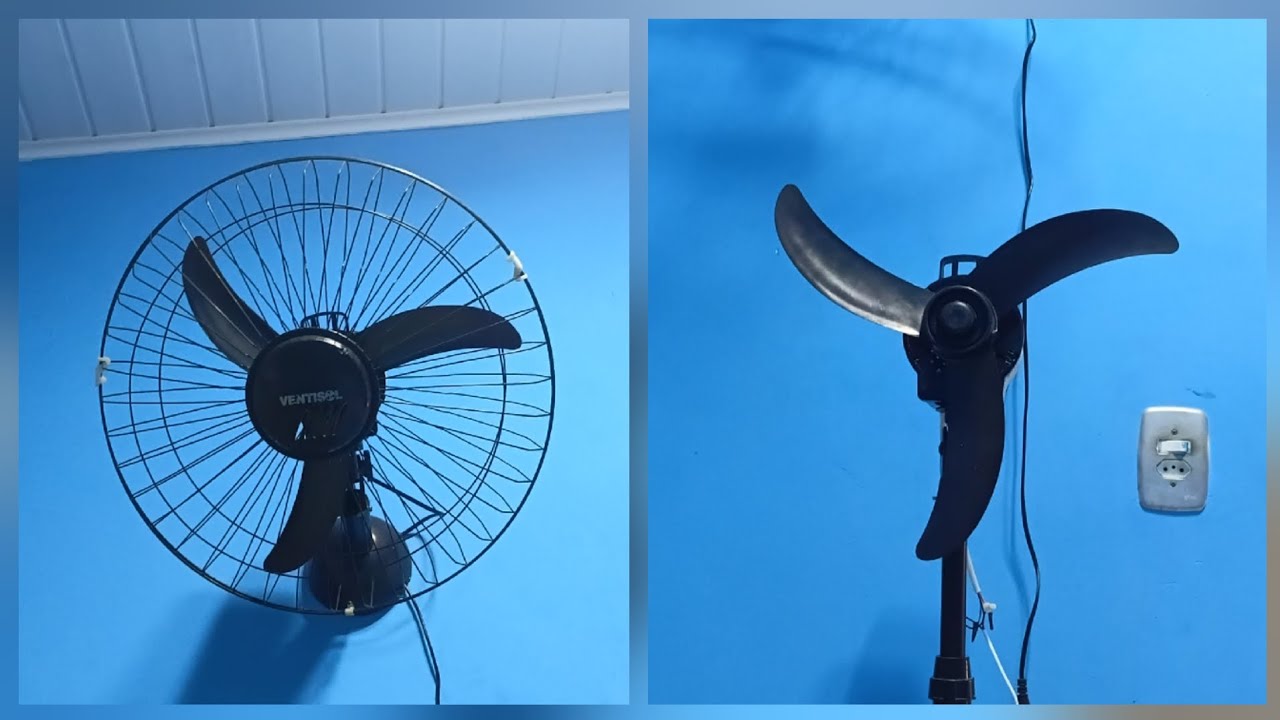 Ventilador de parede e coluna ventisol voc 50 new e vop 50 new