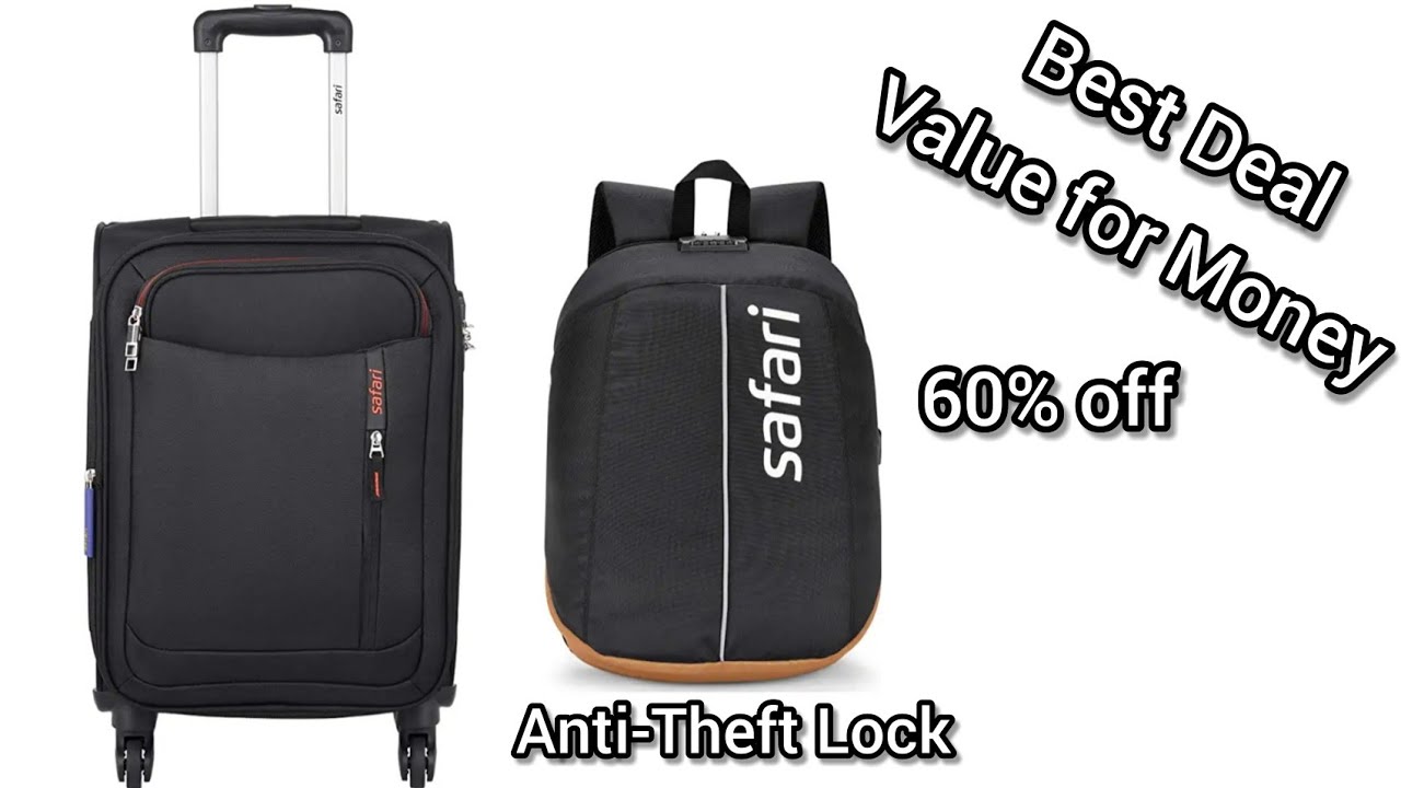 Buy Safari Black Formal/Office/Laptop Backpack with AntiTheft, Lock