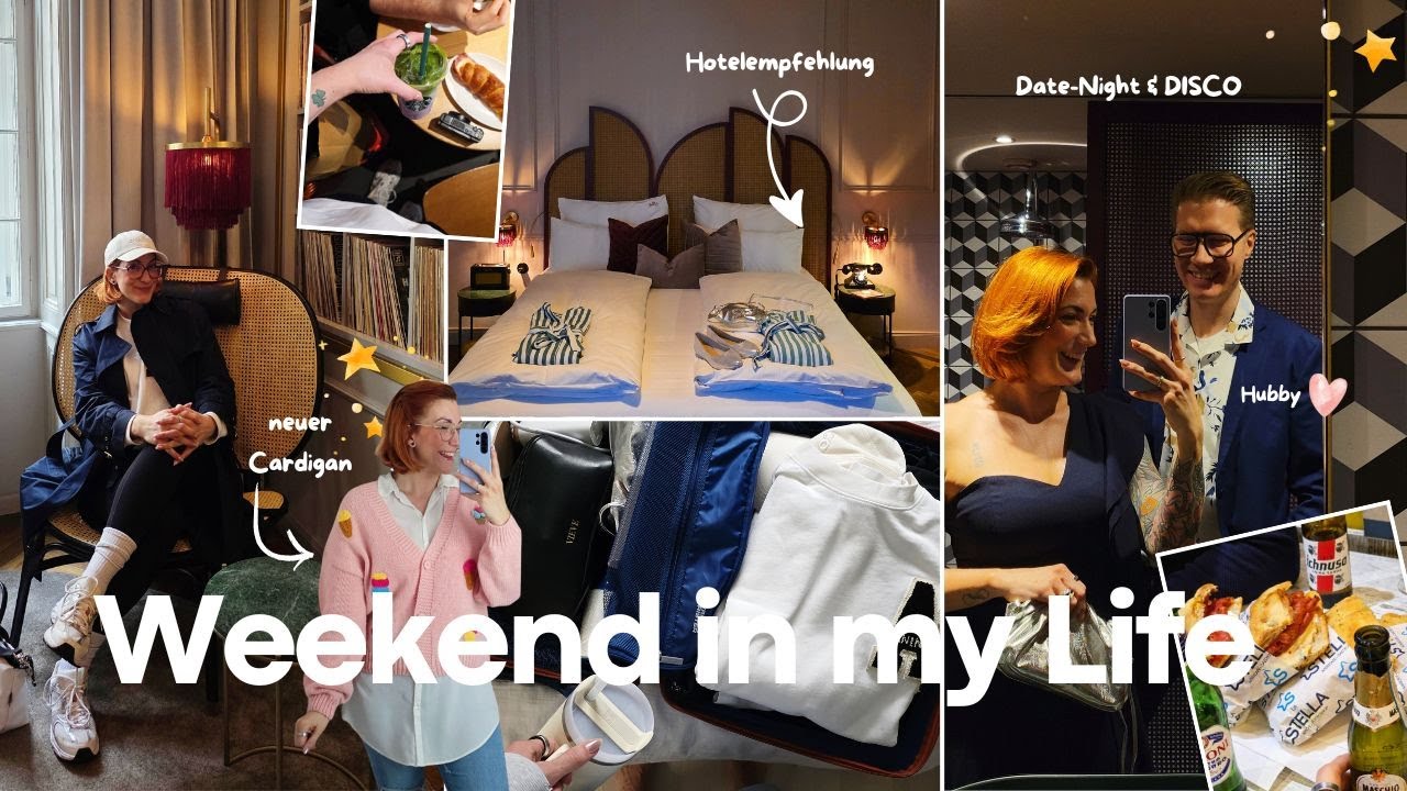 Staycation & Night Out in Wien 🪩✨ Outfits, Hotel & Disco – Ein Wochenende in meinem Leben