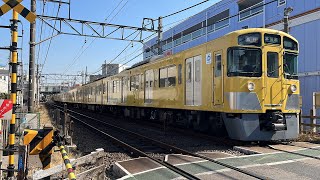 西武新宿線2000系2465F 野方駅ー都立家政駅間通過