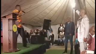Apostle Tetese with Bishop SW Ngcezula: UThixo uyakwazi ukuba usazobuya kwaye ukukhathalele