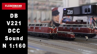 Fleischmann V 221 Dcc Digitaal Sound 1160 Spoor N Zimo