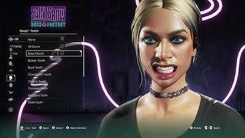 Saints Row (Boss Factory) 4K - Female Character (Share Code Included) ~ Slider Step Through