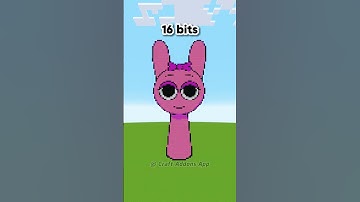 Minecraft Sprunki Pinki：64 bits 32 bits 16 bits 8 bits 4 bits 2 bits 1 bit