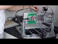 Первое подключение CNC 2418. Тестовый запуск.