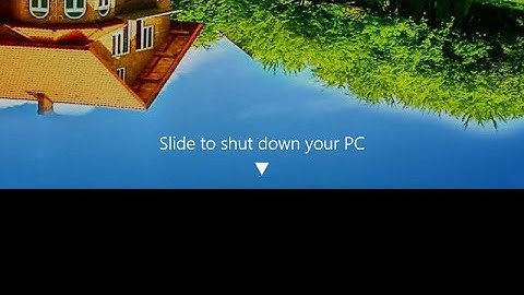How to Enable Slide to Shut down Feature in Windows 10 / 11