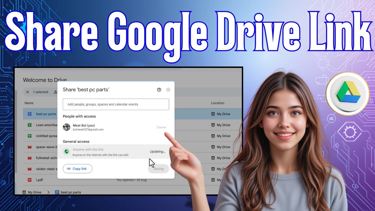 Как предоставить доступ к ссылке Google Диска | Обмен файлами и совместная работа (2026)