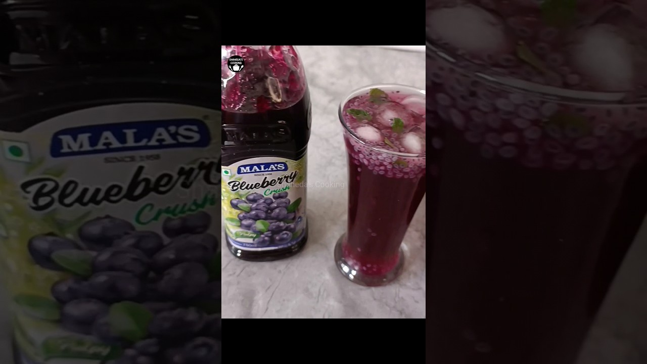 Blue berry crush juice | 