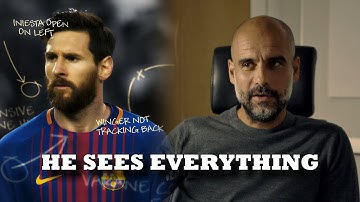 Guardiola explains why Messi walks so much