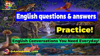 100 most common Questions and Answers in English | English Conversations You Need Everyday