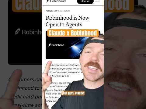 #Claude and #Robinhood teaming up for some #agenticai #chatgpt #ai