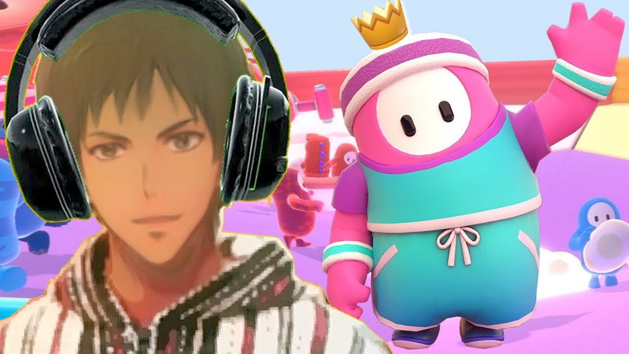 عام كامل وأنا كنتريني على قبل هاد السباق Fall Guys