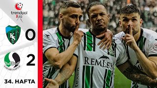 Kocaelispor (0-2) Sakaryaspor - Highlights/Özet | Trendyol 1. Lig - 2023/24