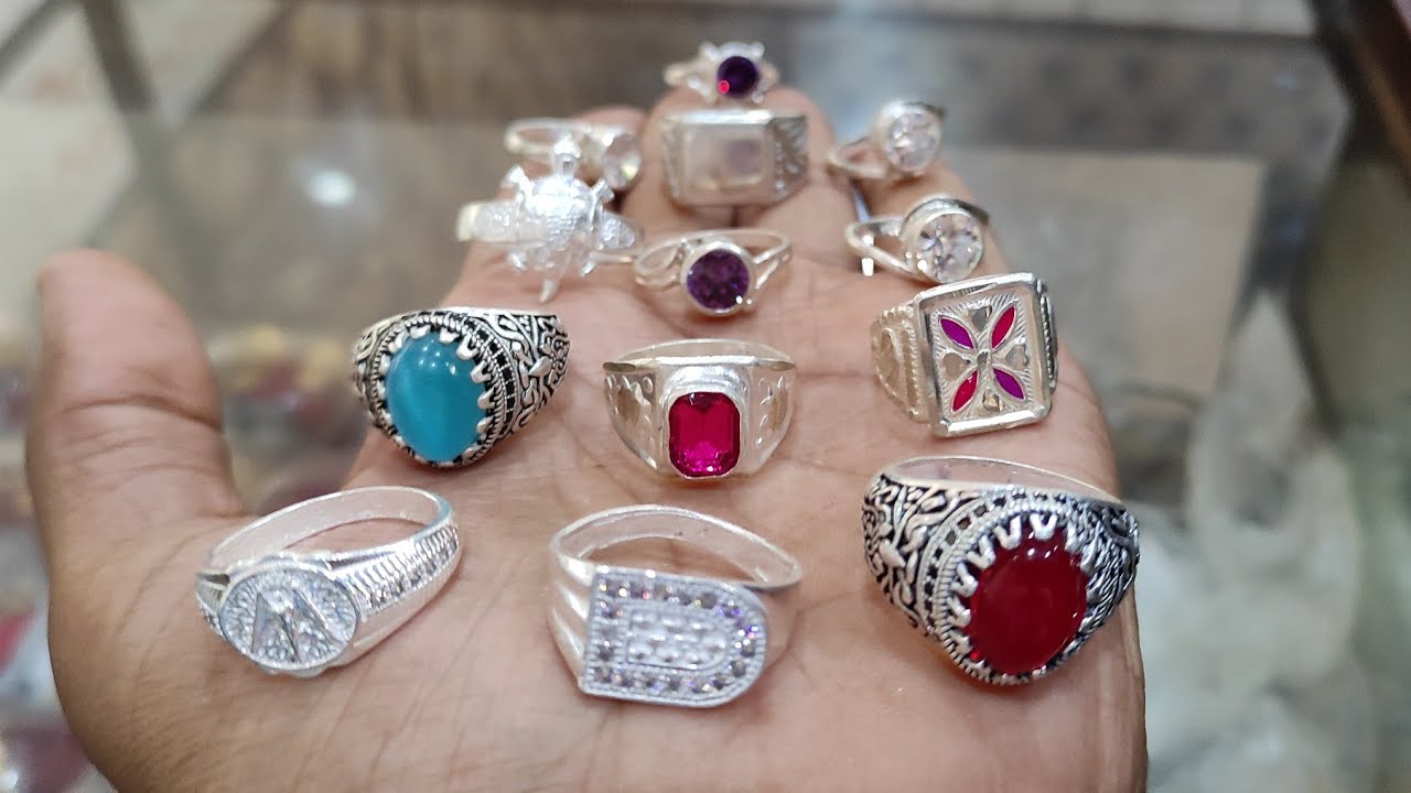 Silver Ring for Boys and Men Silver Ring, पुरुषों की चांदी की अंगूठी -  Sukhmani Fashion, New Delhi | ID: 2852837825733