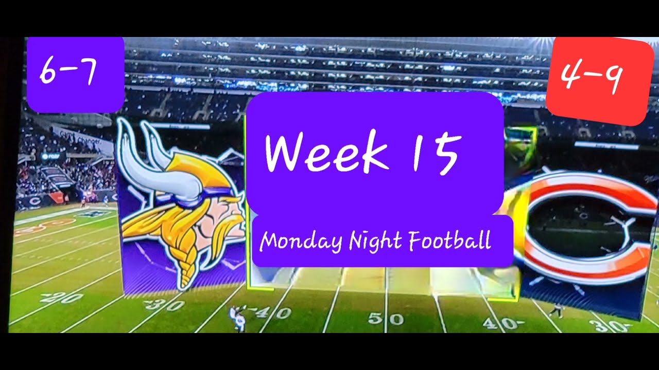 2021 NFL WEEK 15 SCORE | Monday Night Football - YouTube