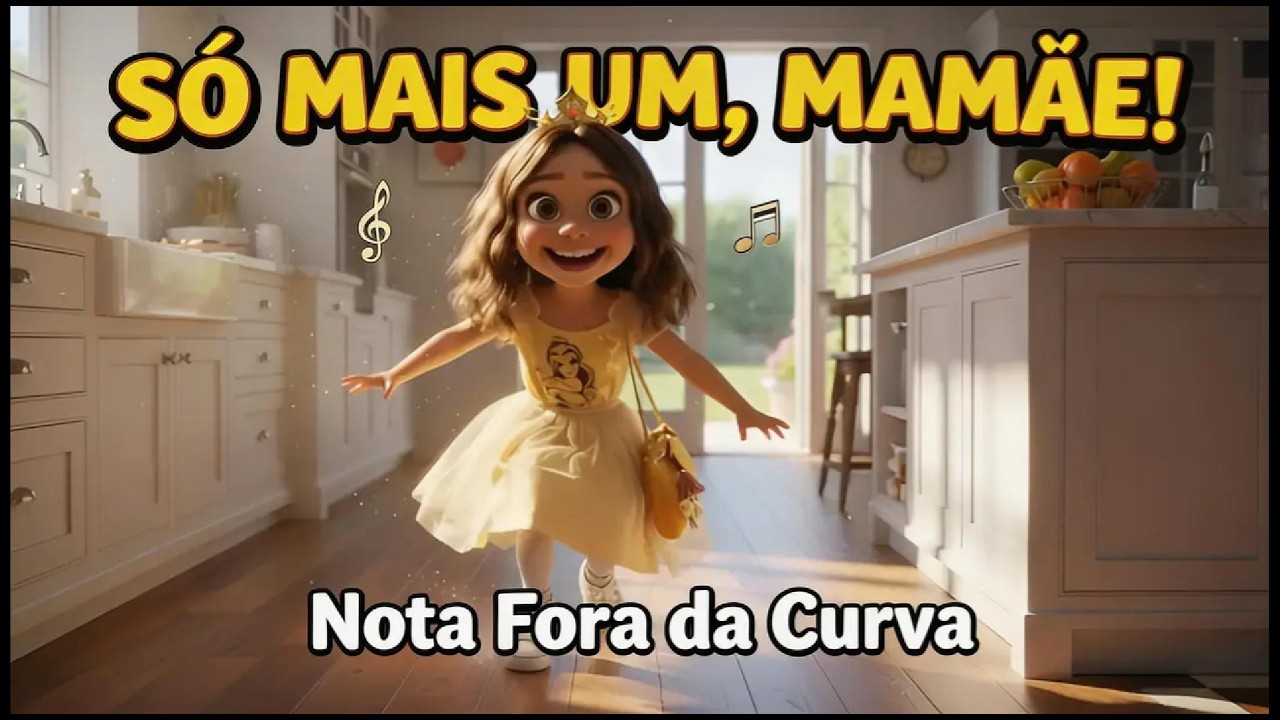 Só Mais Um, Mamãe! 🍦 (Música Infantil Educativa) - Canal Nota Fora da Curva